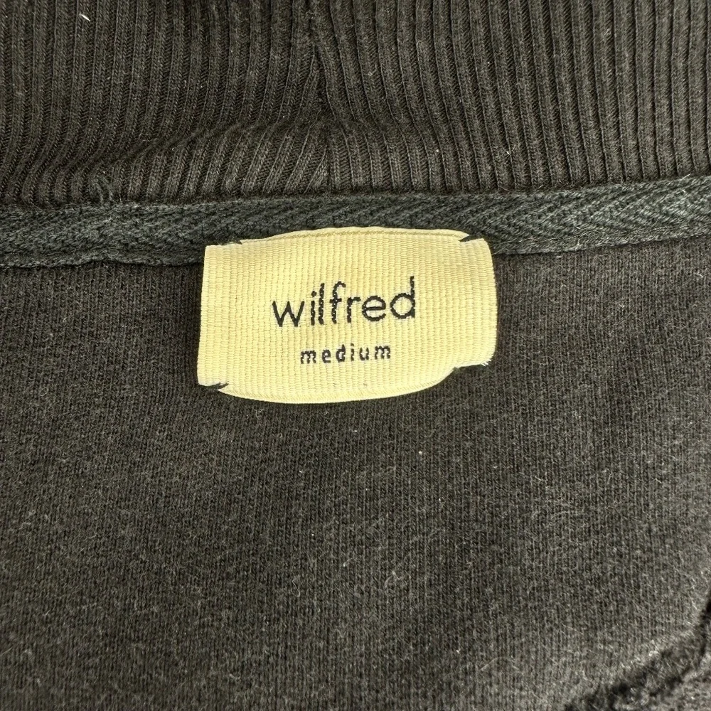 Wilfred Diderot Open‎ Front Cocoon Cardigan Black Size Medium